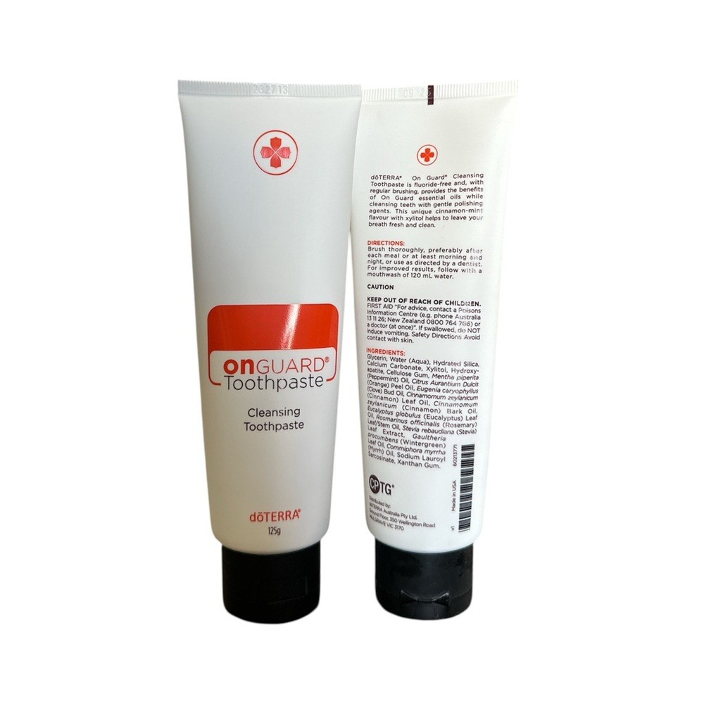 NEW, UNOPENED doTERRA On Guard Whitening Toothpaste 4.2 oz. QTY 2